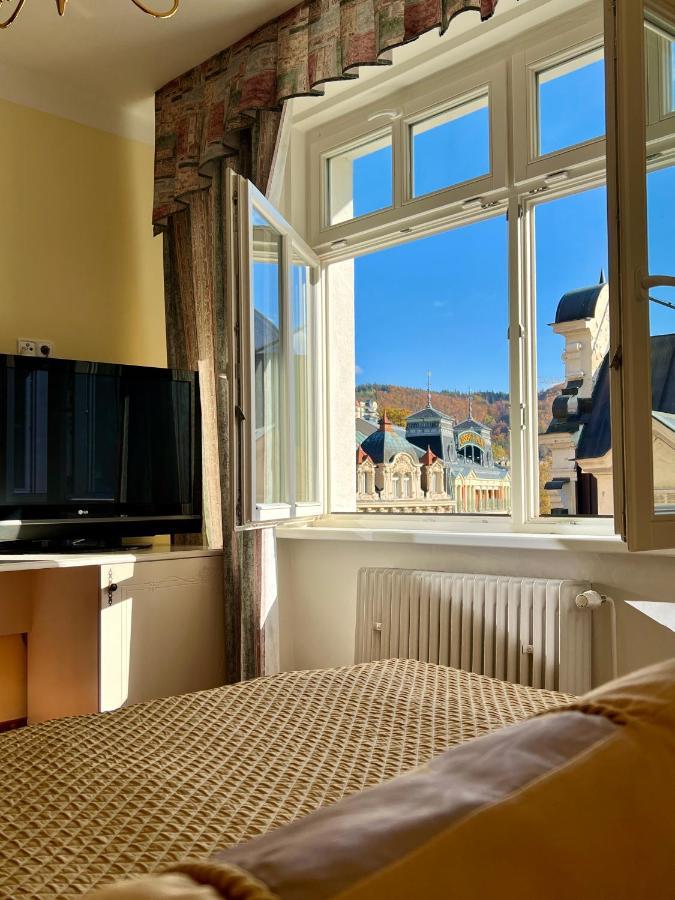 Hotel Zlaty Sloup Karlowe Wary Zewnętrze zdjęcie