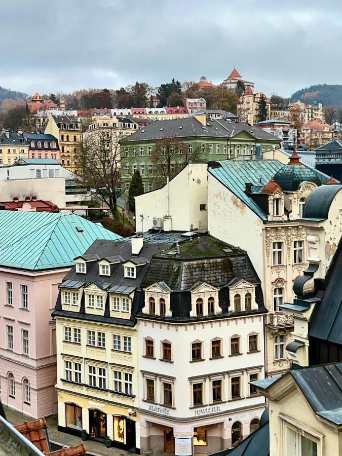 Hotel Zlaty Sloup Karlowe Wary Zewnętrze zdjęcie